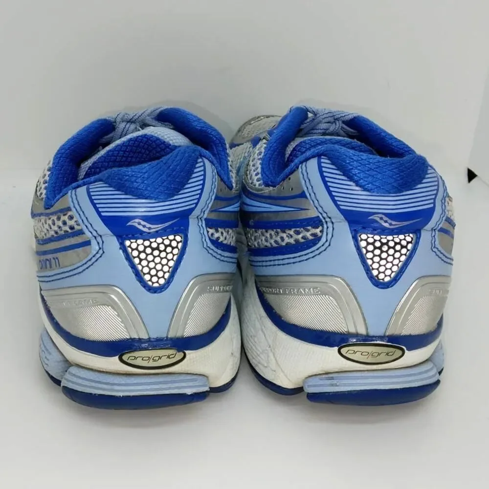 Saucony Omni 11 Women's Pre-owned Gray/Blue Running Sneakers - sz. 8 1/2